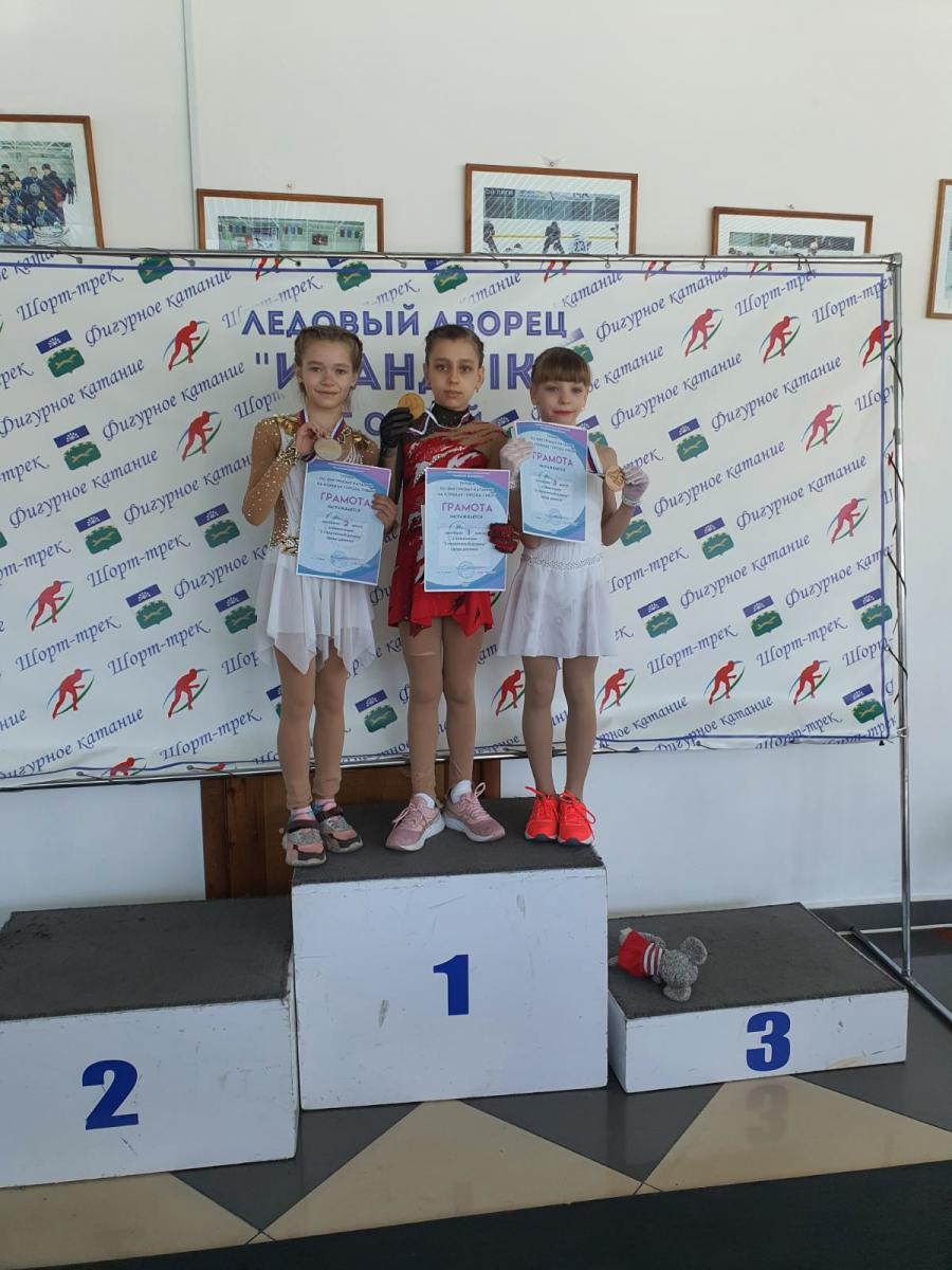 Златоустовские фигуристки успешно выступили на межмуниципальных соревнованиях в Башкортостане