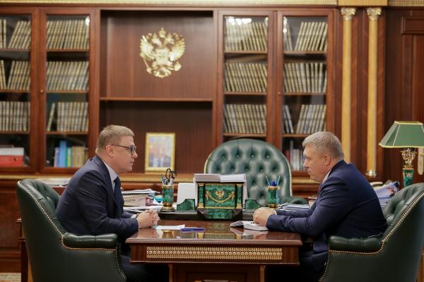 Алексей Текслер провел встречу с новым главным федеральным инспектором по Челябинской области Денисом Чернятьевым