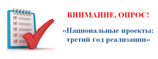 Контрольно-счетная палата Челябинской области приглашает златоустовцев принять участие в опросе «Национальные проекты: третий год реализации»
