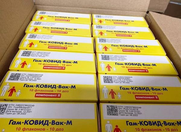 В Челябинскую область поступила первая партия вакцины «Гам-КОВИД-Вак-М» 