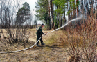 Сотрудники национального парка потушили два лесных пожара