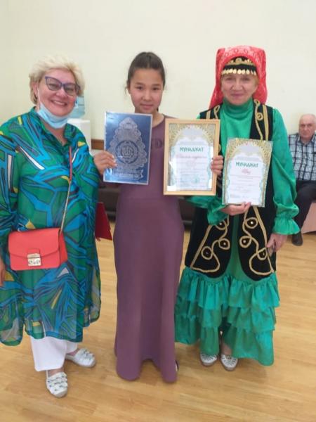 Юная жительница Златоуста стала лауреатом конкурса «Мунаджат-2021»
